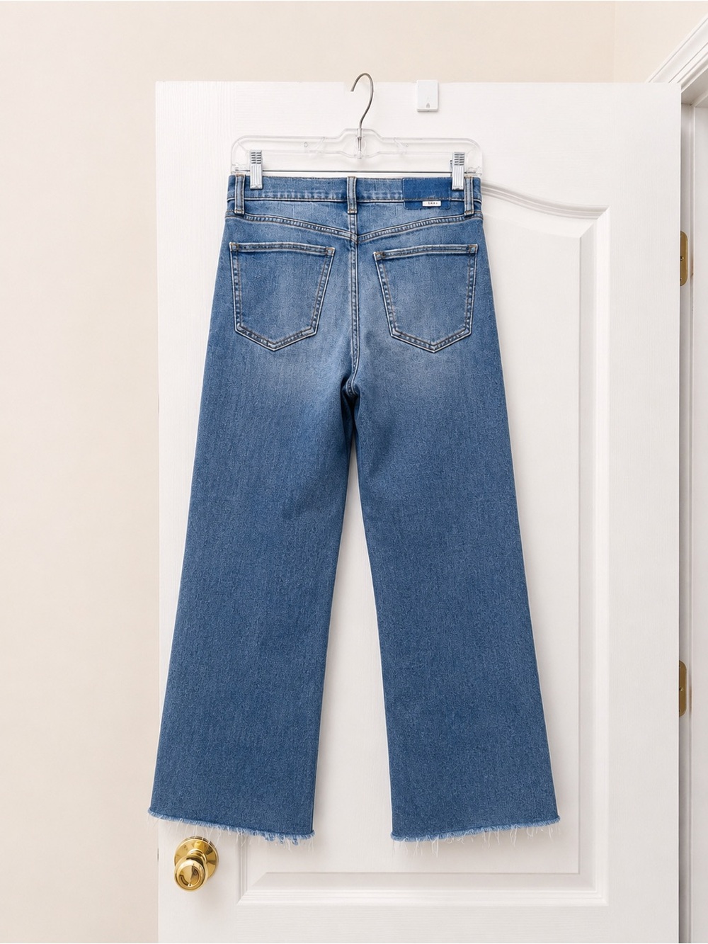 DAZE Daily Driver High Rise Straight Jeans 26 Hug Stretch Denim Vintage Wash - Picture 5 of 6